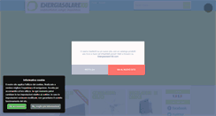Desktop Screenshot of energiasolare100.it