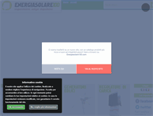 Tablet Screenshot of energiasolare100.it